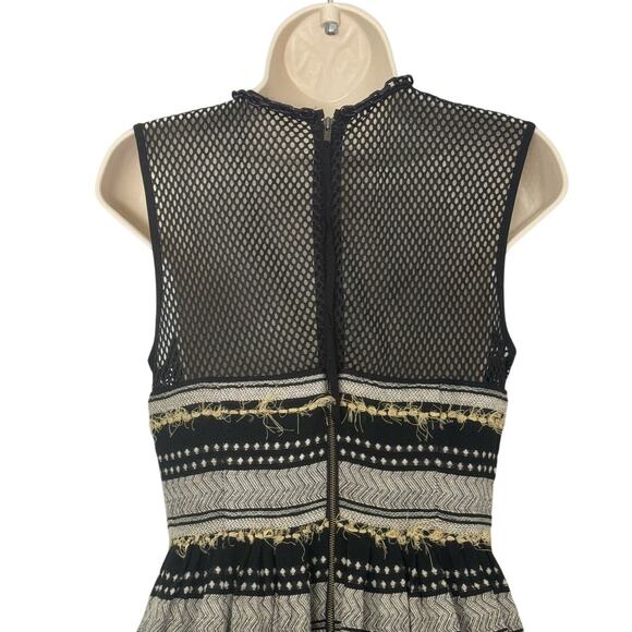 Anthropologie Tracy Reese Coco‎ Mesh Dress Size 8 - Picture 9 of 15